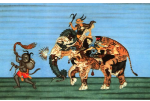 Demons and Elephant, multiplicity and unity, personality and essence